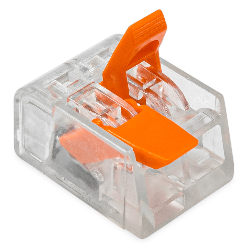 Svorka SBU2 univerzálna 2x(0,14-4,0mm2) 450V 32A Cu (1401082) zaklápacia (bal=100ks) (FIRN)