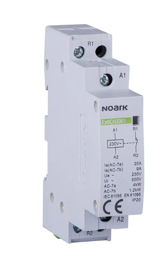 Stykač Ex9CH25 20 230VAC (107320) inštalačný, 25A, 2/0 NOARK