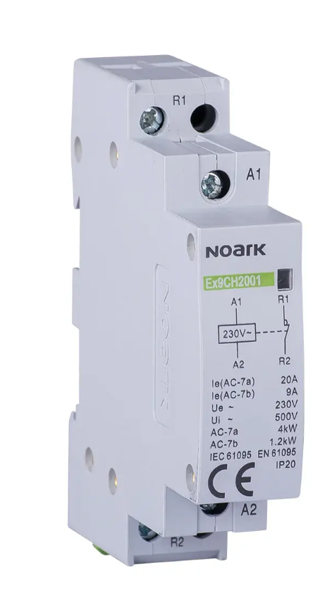 Stykač Ex9CH25 11 230VAC (107322) inštalačný, 25A, 1/1 NOARK