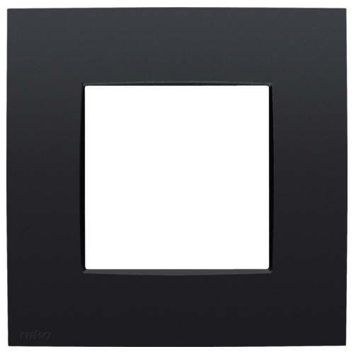 Rámik 136-76100 Intense, Black Matt coated, 1násobný NIKO (náhrada za 130-76100)