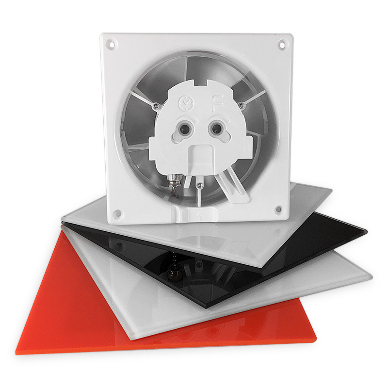 Ventilátor dRim100PSBB axiálny 01-061PSBB bez panelu,guličkové ložisko,PS-ťahový spínač,93m3/h,8W,230V/AC,biely (2252062) VENTS 100LDVL