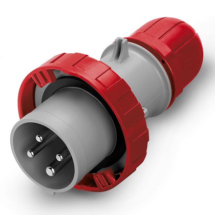 Vidlica VI324IP 218.3236 OPTIMA 400V/32A, 4p, na kábel, IP67 SCAME