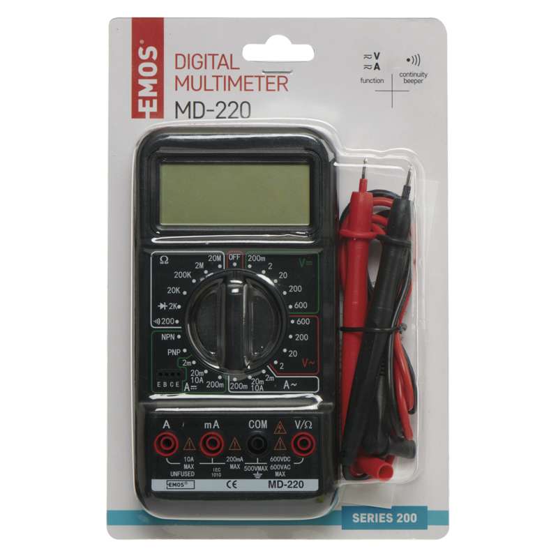 Multimeter MD-220 (M2092) digitálny (EMOS)