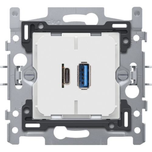 Nabíjačka USB A+C 420-00512 smart, 2násobná, 3500mA NIKO