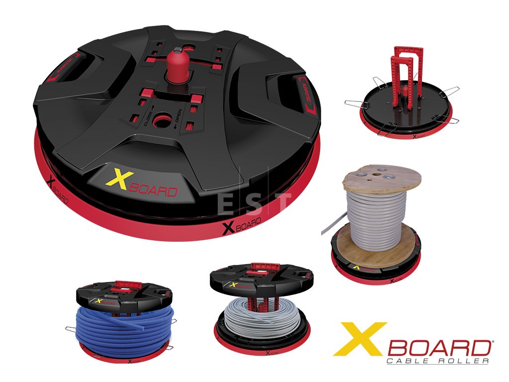 Odvíjač XB 500 (10136) kábelový X-BOARD nosnosť do 800kg, priemer 500mm