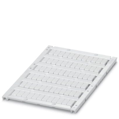 Štítok popisný UCT-TM 5 (828734) pre svorky PT 2,5 bez potlače, hárok 72ks