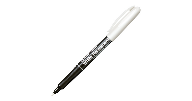 Pero popisovacie Centropen 2686 permanent biela (5100315)
