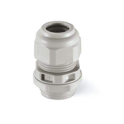 Vývodka 805.5420 M20x1,5 sivá, s maticou, UV, IP66 SCAME