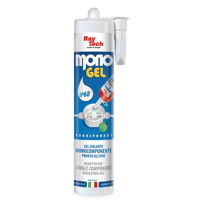 Gel MONOGEL pre zalievanie škatúľ v 300ml -60 do +200C° 25kW/mm transparentný (náhrada ONEGEL) (2205115)