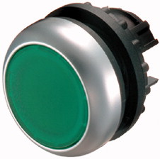 Hlavica M22-D-G tlačidlo, zelená IP67; č.216596