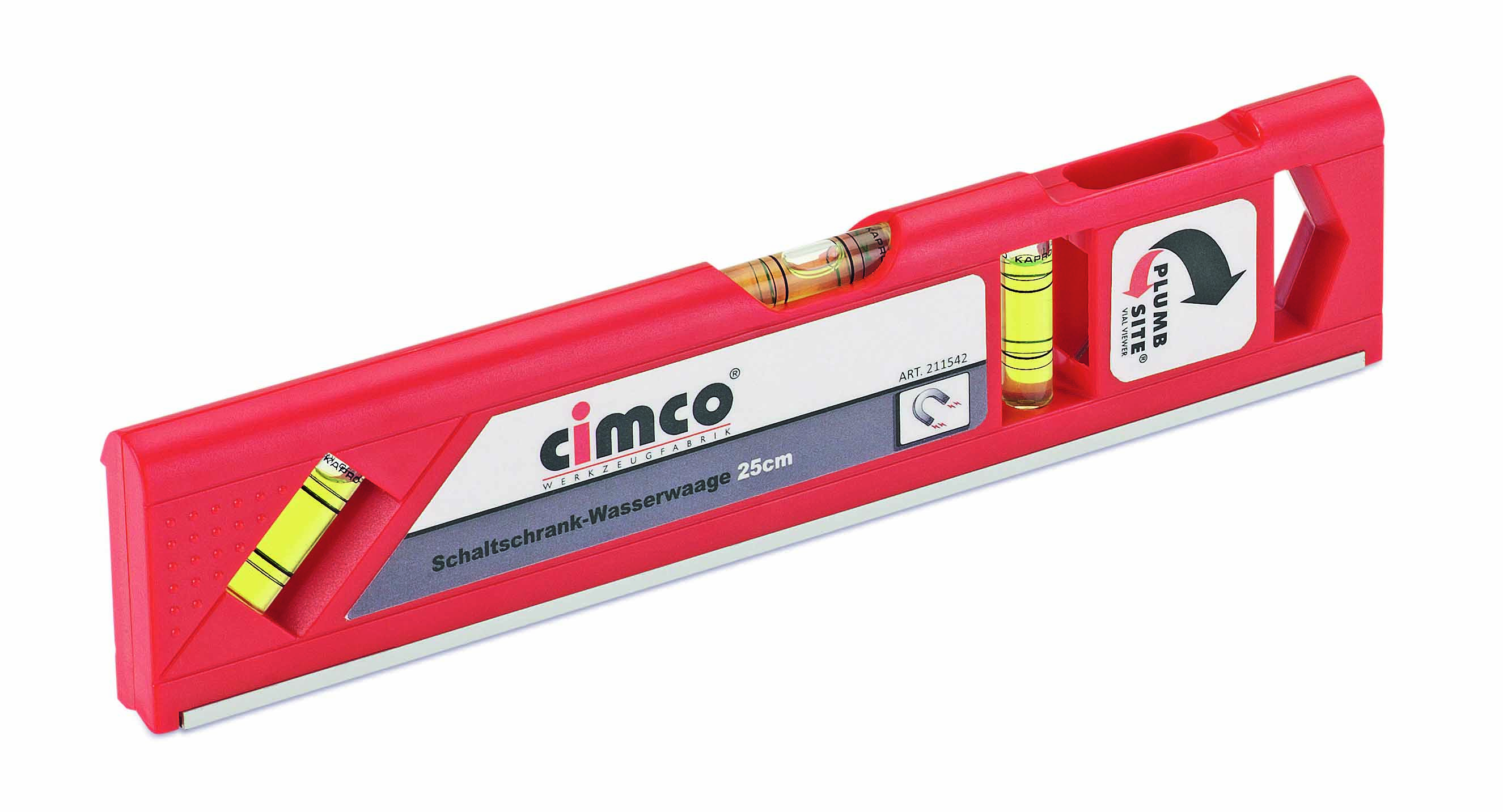 CIMCO 211542 Vodováha umelohmotná 250x16x55mm