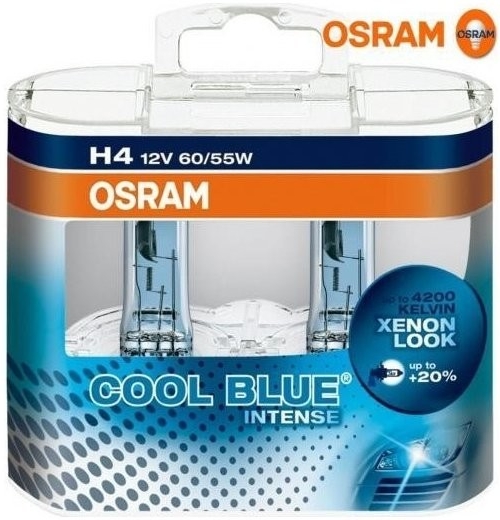 Box C3608.5 auto žiaroviek H4 INTENSE COOL BLUE 60/55W 12V