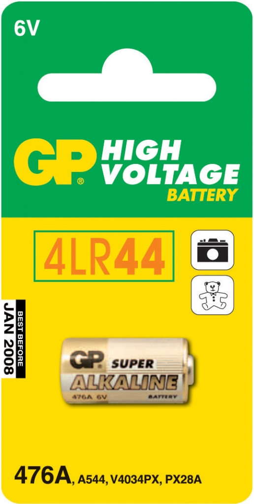 Batéria GP 476A, 6V (4LR44) B1303 105mAh