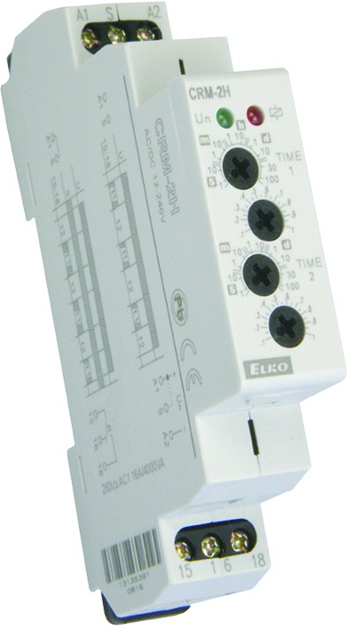 Relé CRM-2H UNI AC/DC 12-240V (ELKO)