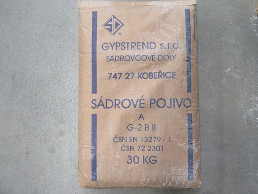 Sádra stavebná sivá 30kg (t000075)