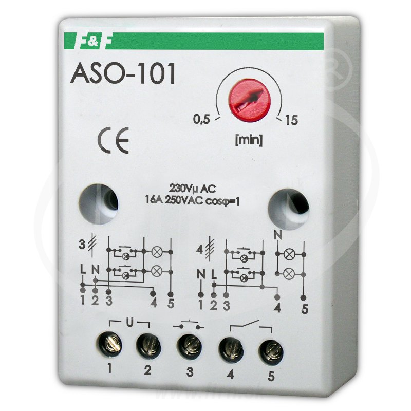 Automat ASO-101/ASO-100 schodiskový na povrch 16A (staré ozn. ASO-100) (1602000) (FIRN)