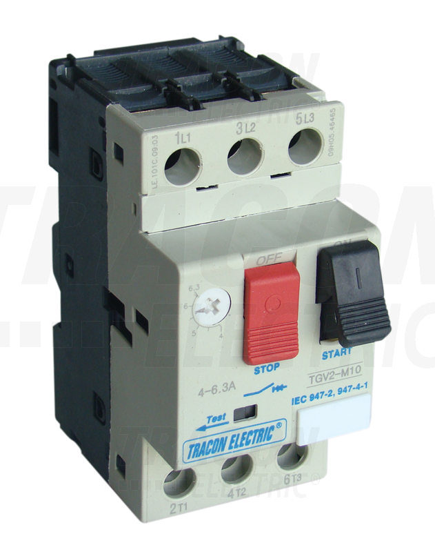 Spúšťač motorový TGV2-05 modulárny 0,63-1A 13A (0,37kW)