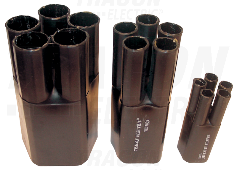 Hlava VE58033 rozdeľovacia 5-vývodová 5x70-5x120mm2 zmršť.