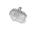 oval metal surface wall luminaire 60w grey