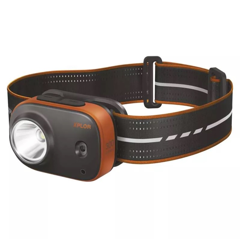 Čelovka P8566 nabíjacia PHR16 LED 300lm (oranžová) GP (AKCIA)
