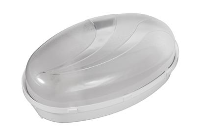 Svietidlo D.3176 Panda OVAL, oválne, IP65, 100W, E27, UV odolné, biele s matným krytom