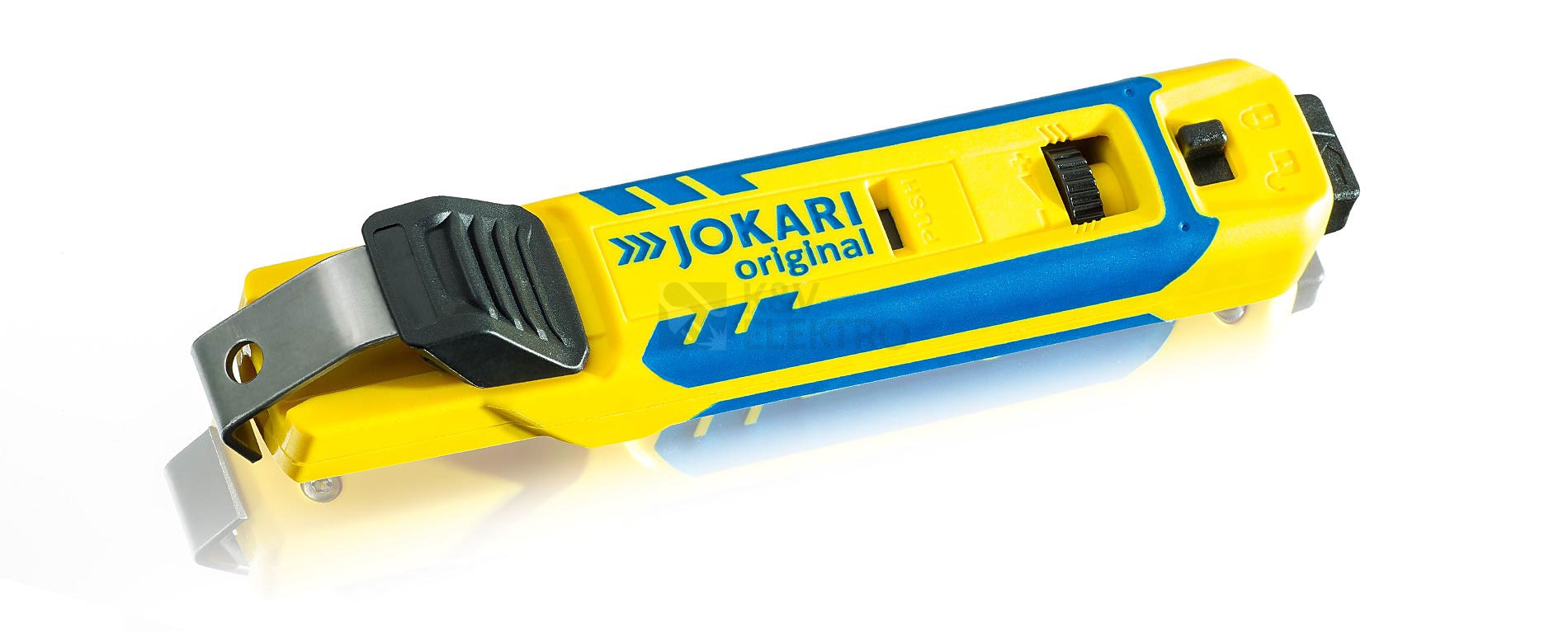 NG nôž NO70000 káblový JOKARI systém 4-70 (žlto modrý) dvojnožový