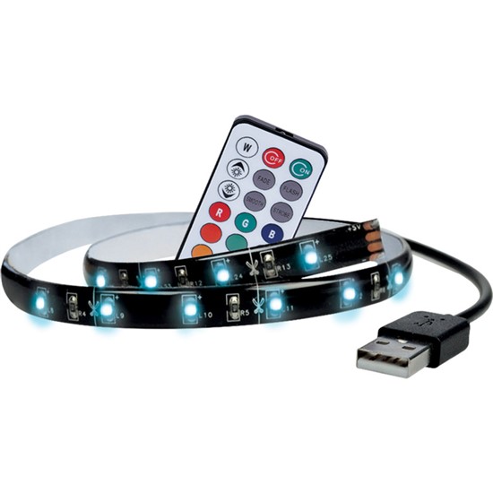 Pásik WM504 LED RGB pre TV do USB 2x50cm+diaľkové + (RP5)