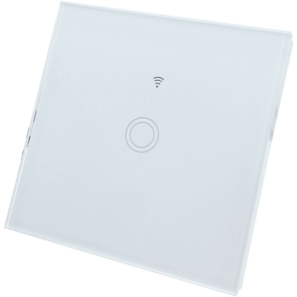Spínač GXSH040 WiFi SMART, biely, 1kanálový, 230VAC/ 5A, IEEE 802.11 b/g/n (2,4GHz)