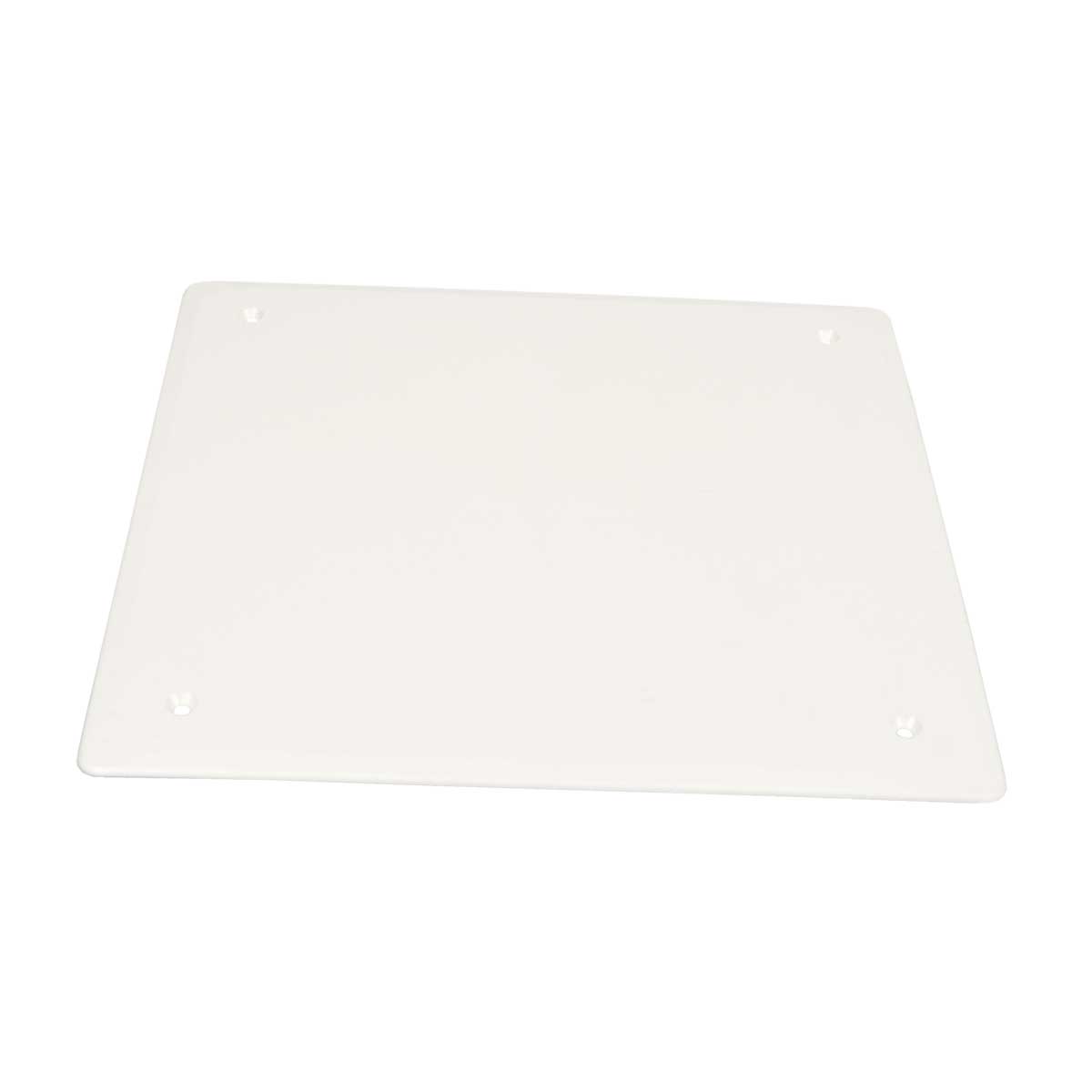 Viečko KO 125 V HB biele, na škatuľu KO125 (142,5x142,5mm)